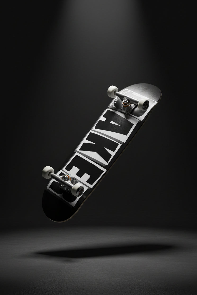 Baker Logo Complete Skateboard Black/White 8.5"