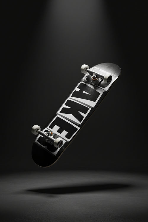 Baker Logo Complete Skateboard Black/White 8.5"